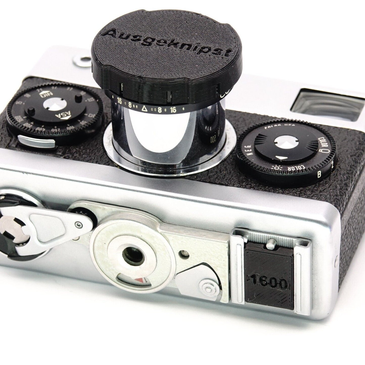 Set di aiuto per la lettura ISO per slitta flash Leica M, Nikon F, Canon F-1 e altri