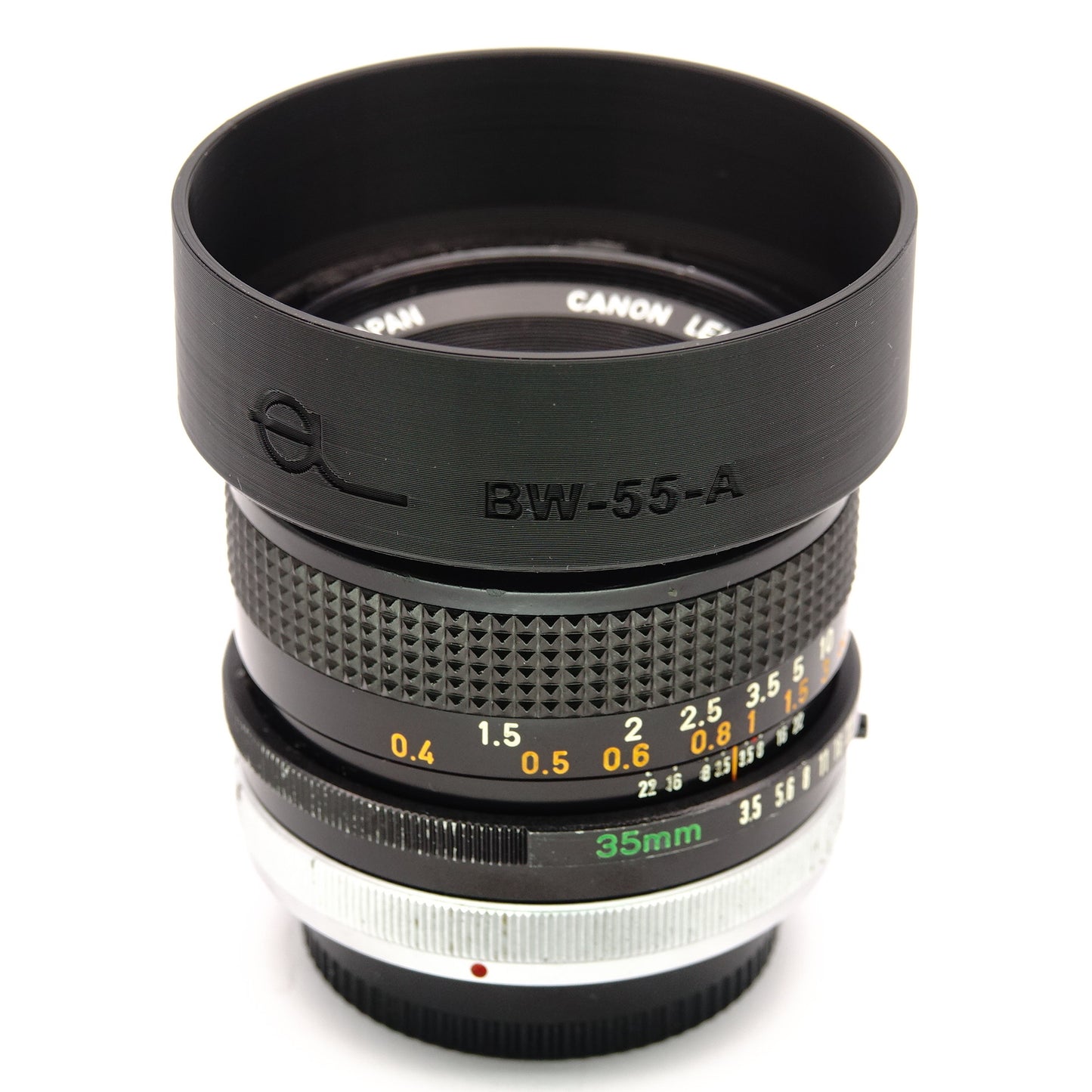 Gegenlichtblende BW-55A für Canon FD 35mm f/2, f/3.5 S.S.C.