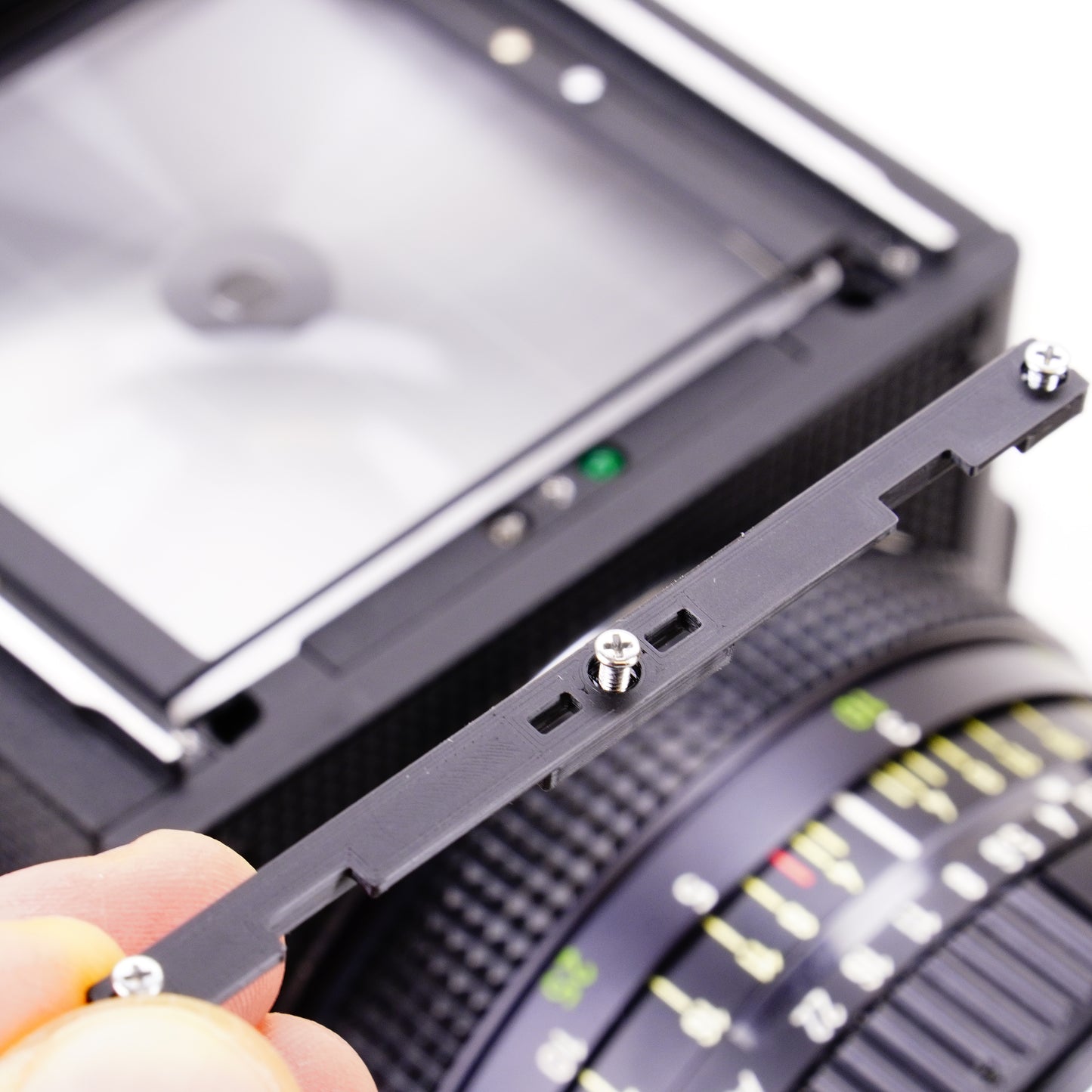 Cierre del visor con tornillos para Rolleiflex 6006 y SLX