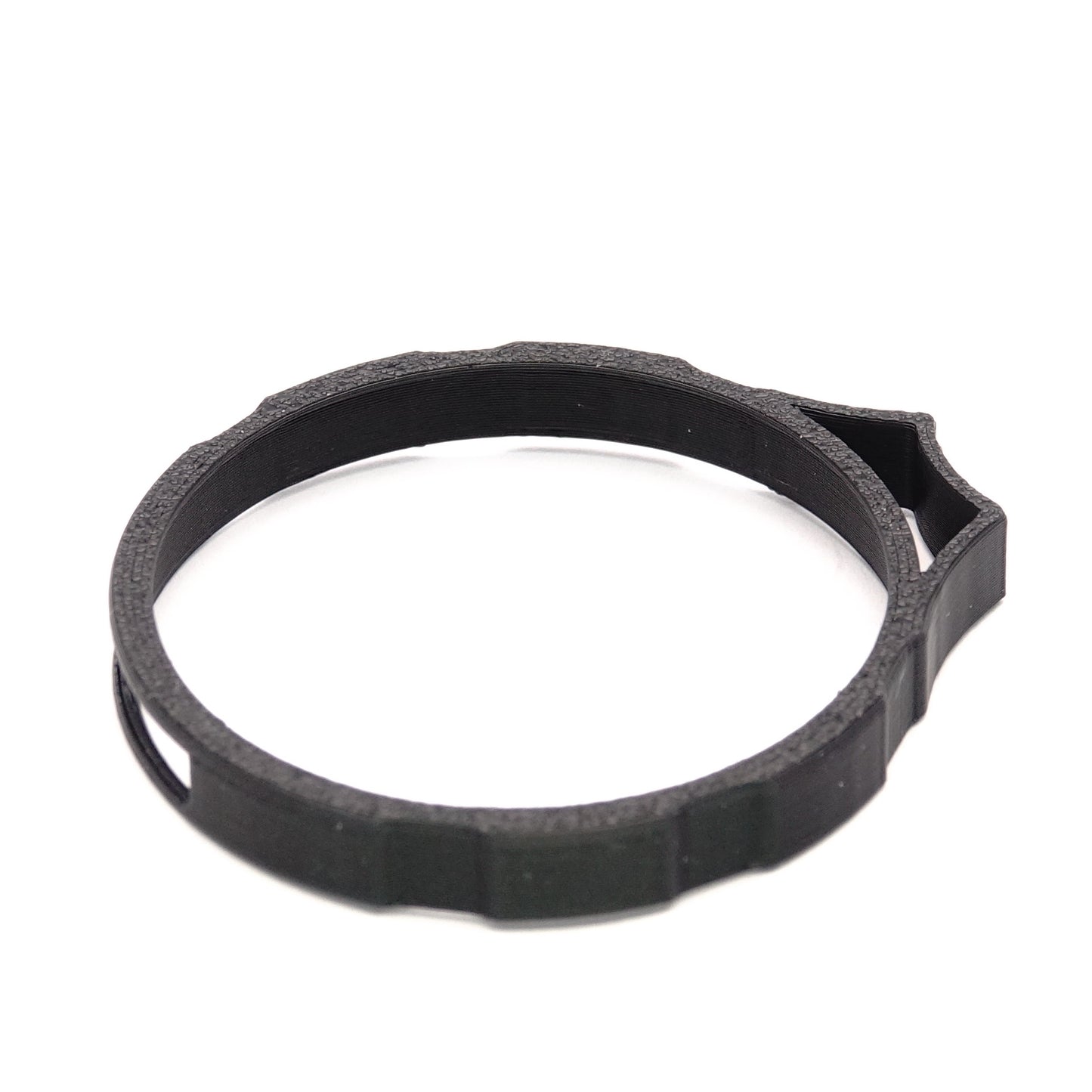 Lens hood with focus tab & 46mm thread for Pentax 17