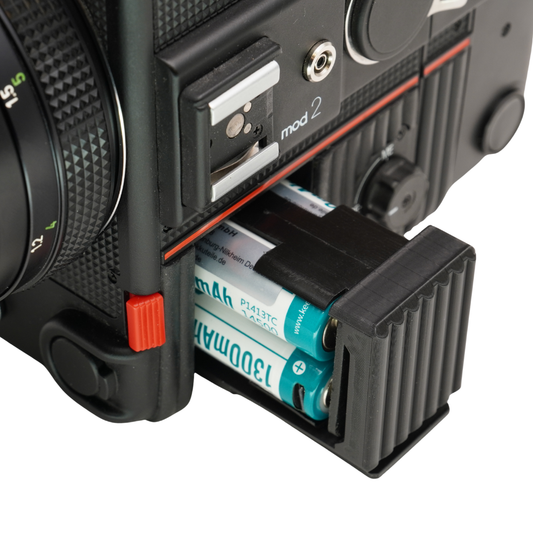 Das Akku-Problem der Rolleiflex 6000er Serie: Gelöst. Sicher, modern und bezahlbar.