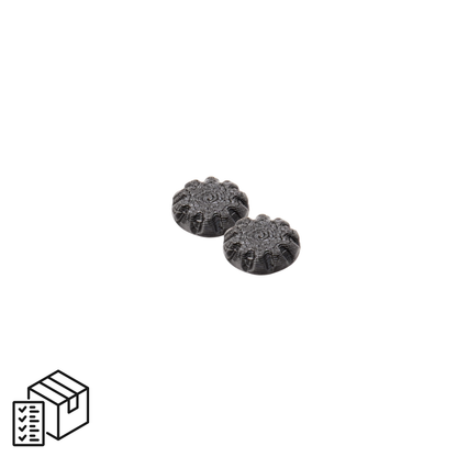 2x PC Sync Kappe Abdeckung Blitzsynchronbuchse für Nikon, Canon, Olympus, Pentax, Minolta, Leica & mehr