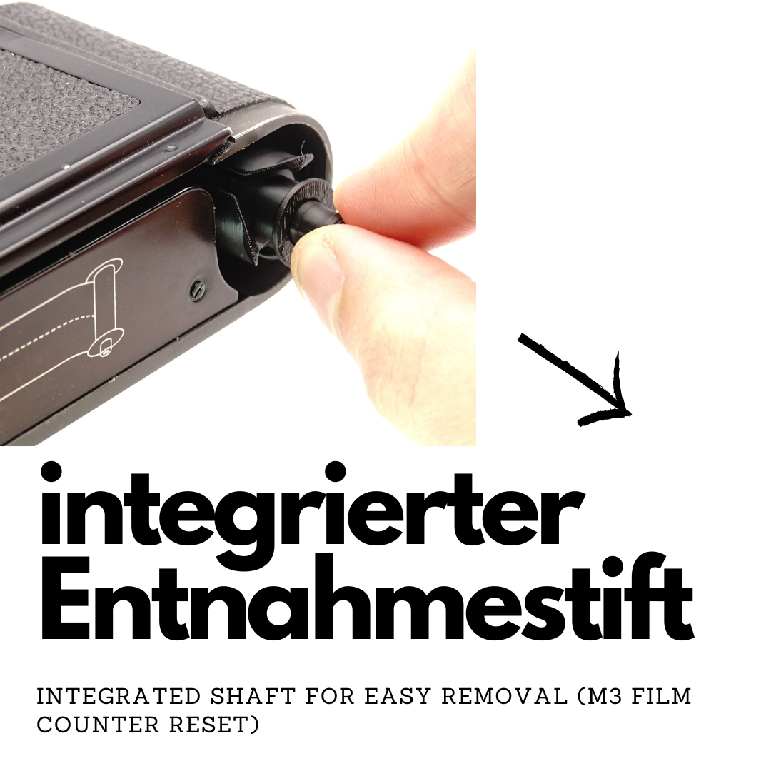 Carrete de carga rápida para Leica M1, M2 y M3 y Leica MP