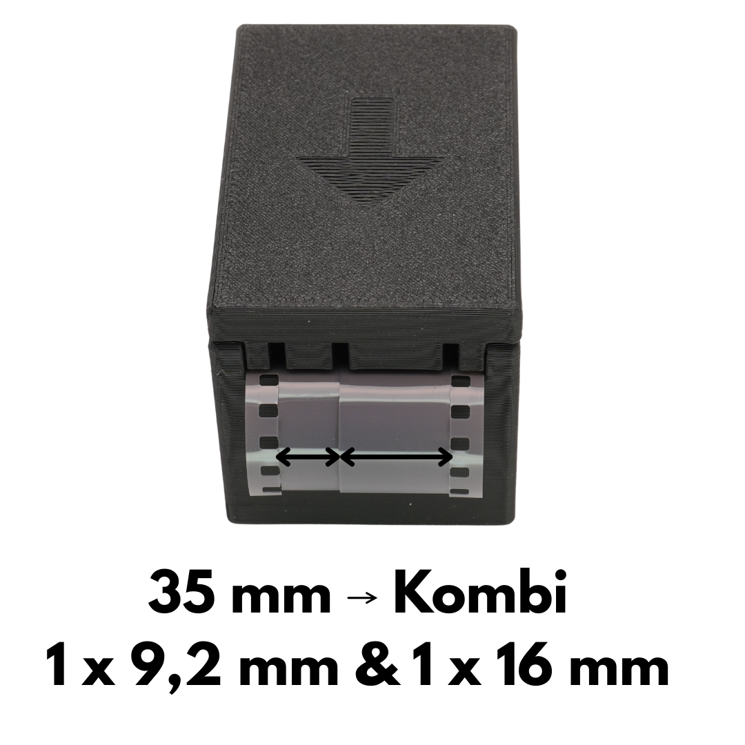 Coupe-film 9,2 mm pour appareils Minox 8x11 (à partir de 35mm/120/16mm)