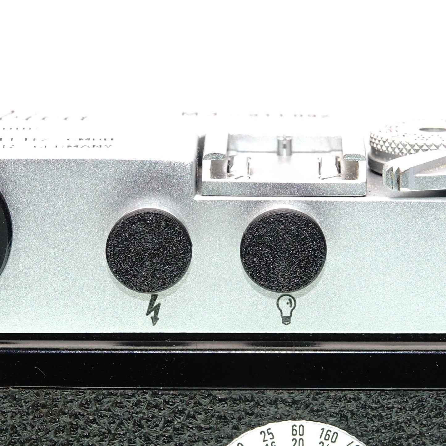 2x PC Sync Cover for Leica M1, M2 & M3 & Leica MP