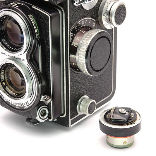 Exposure meter cover for Rolleiflex 2.8E, 3.5F, Tele & Wide