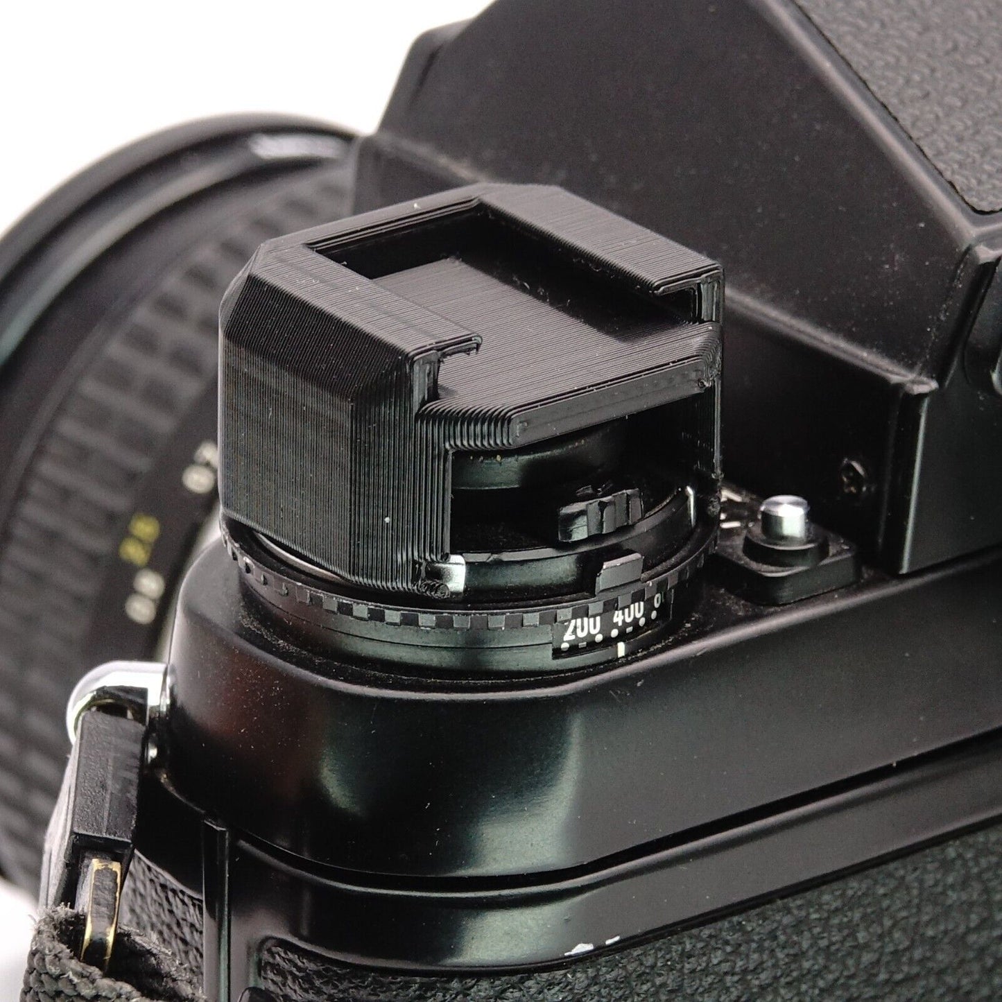 Cold shoe adapter for Canon F-1 & Nikon F3