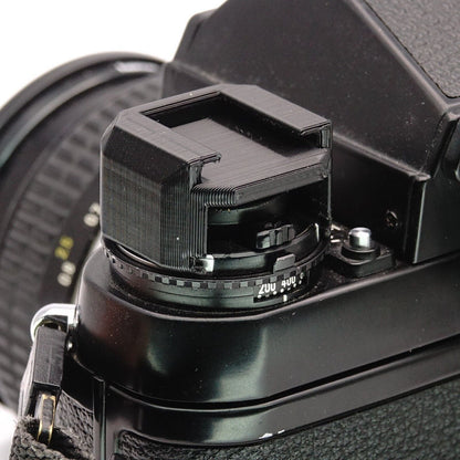 Cold shoe adapter for Canon F-1 & Nikon F3