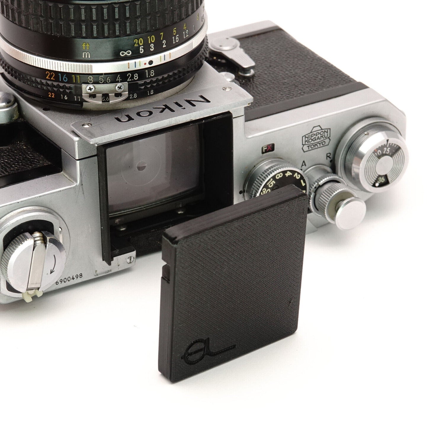Ground glass cover for Nikon F
