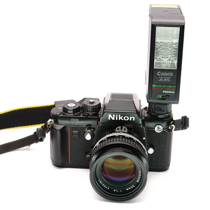 Cold shoe adapter for Canon F-1 & Nikon F3