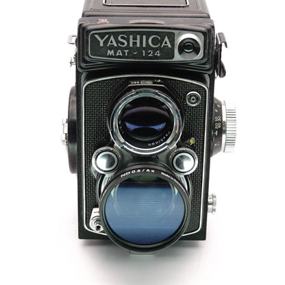 Parasol Bay I y adaptador de filtro para Yashica Mat 124G, Rolleiflex T