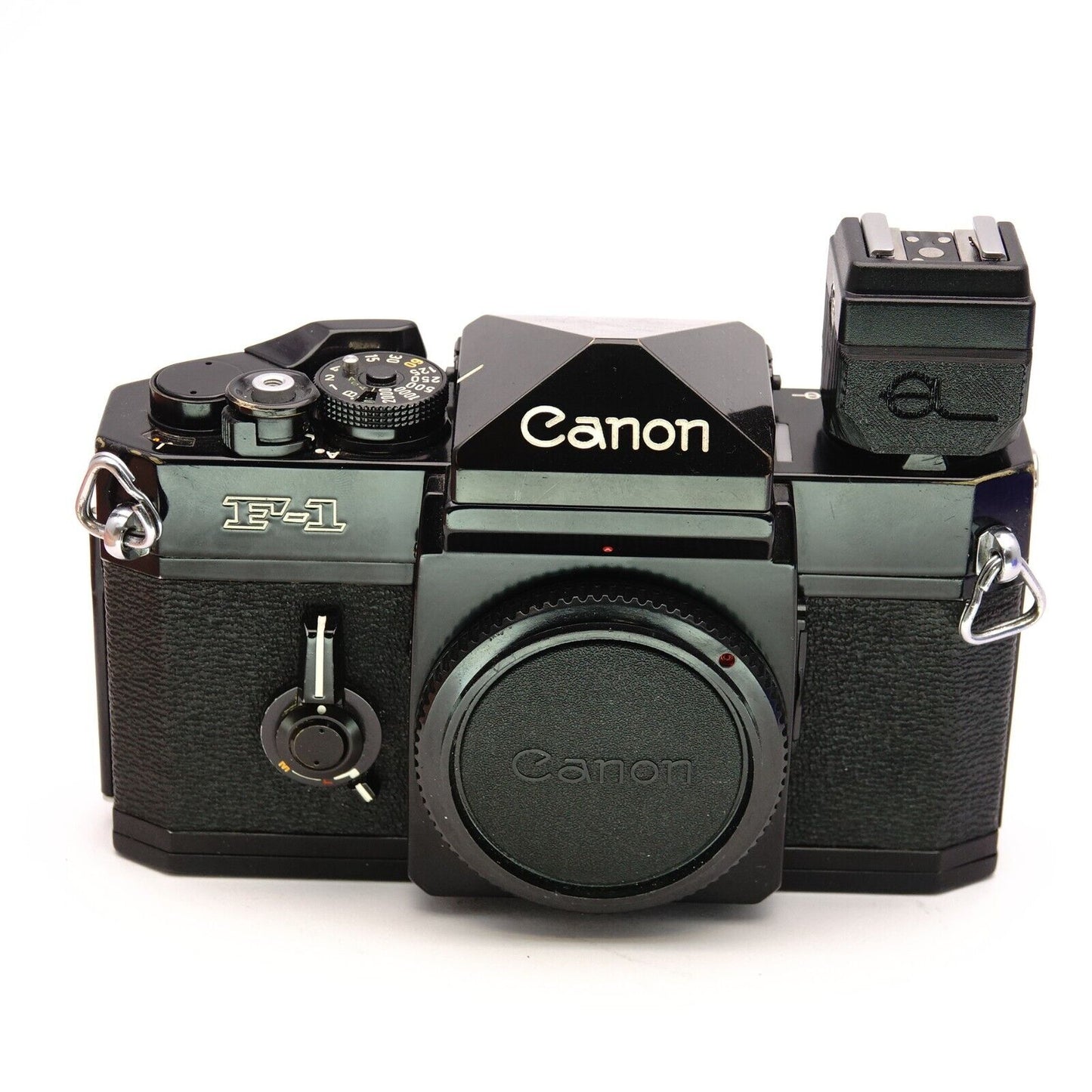 Flash adapter cold shoe with PC cable for Nikon F3, Canon F-1