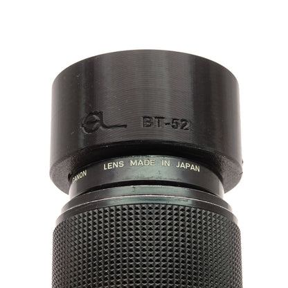 Lens hood BT-52 for Canon FD 85mm f/1.8 & FD 100mm f/2-2.8-4 Macro