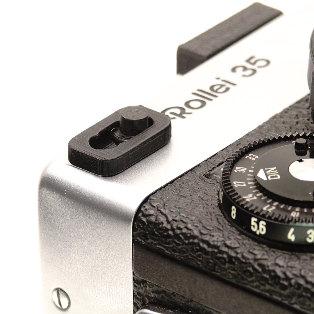 Battery saver cover for Rollei 35, 35 S & 35 T