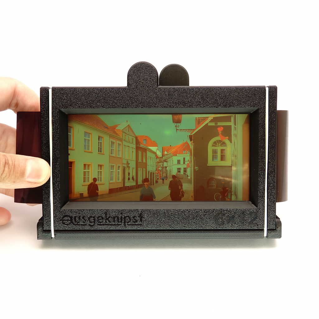 Filmhalter 6x12 Panorama für Holga 120 WPC & Horseman SW612