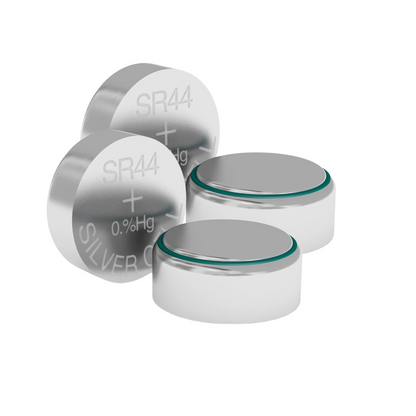 Lot de 4 piles SR44 recharge pour adaptateur de batterie Minox, Rollei