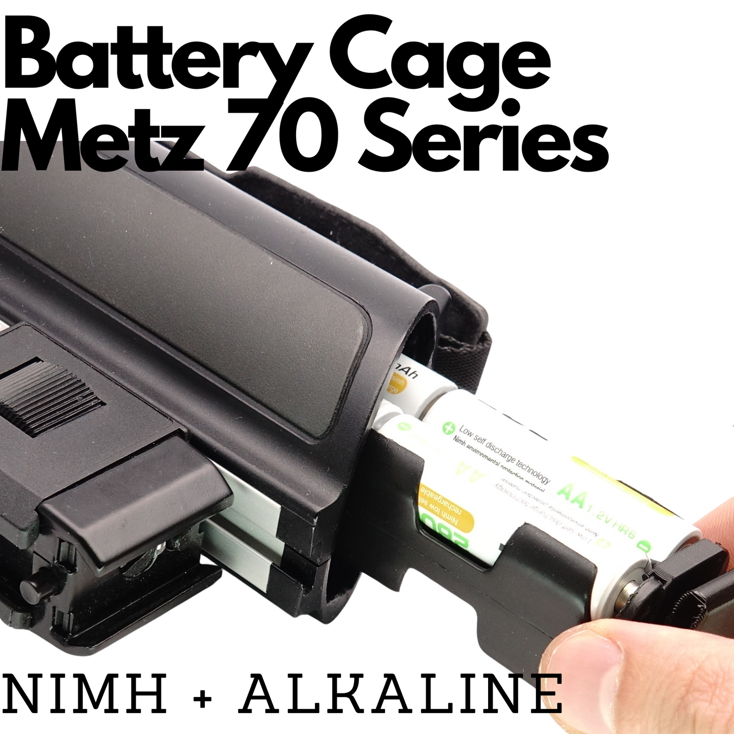 Batteriekorb 7x AA für Metz Mecablitz 76 MZ-5, 70 MZ-5, 50 MZ-5