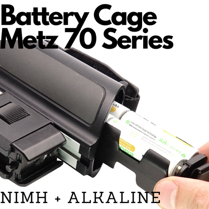 Batteriekorb 7x AA für Metz Mecablitz 76 MZ-5, 70 MZ-5, 50 MZ-5