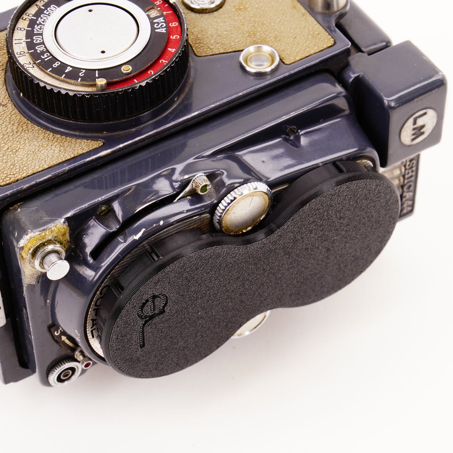 Pare-soleil et bouchon pour Yashica 44, 44LM, 44A (Baïonnette 1 / 28,5 mm)