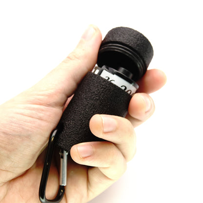 Portachiavi a barattolo per pellicola 35mm con moschettone per Kodak, Fuji, Ilford e altri