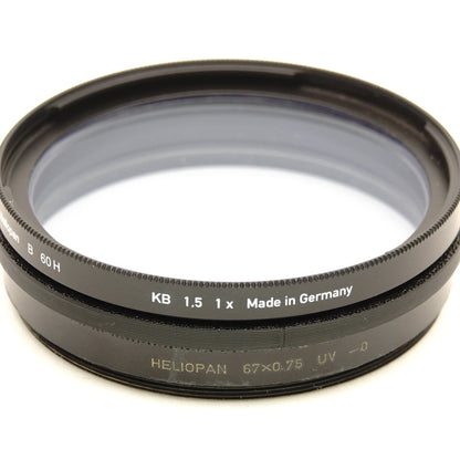 Filter adapter Hasselblad B60 to 67mm thread