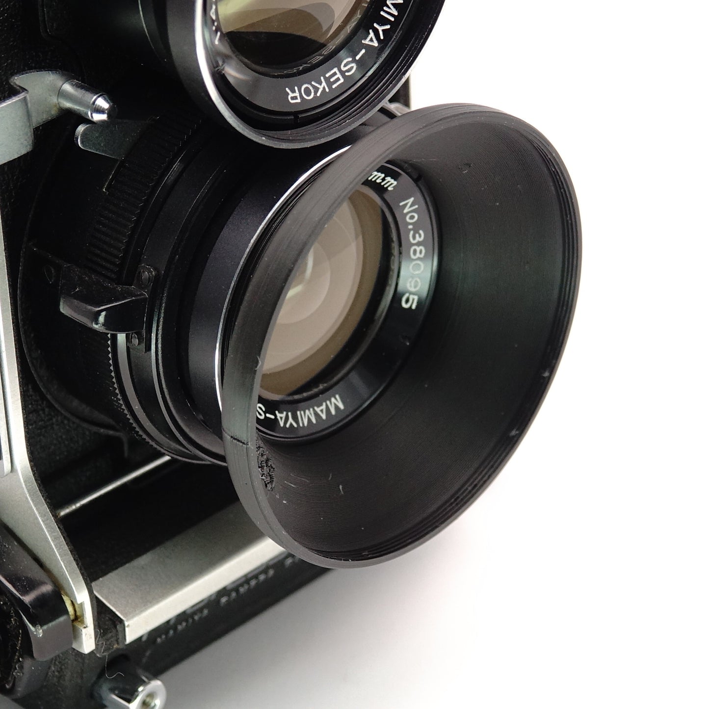 Lens hood for Mamiya C330 / C220 / C33 lenses (55mm - 250mm)