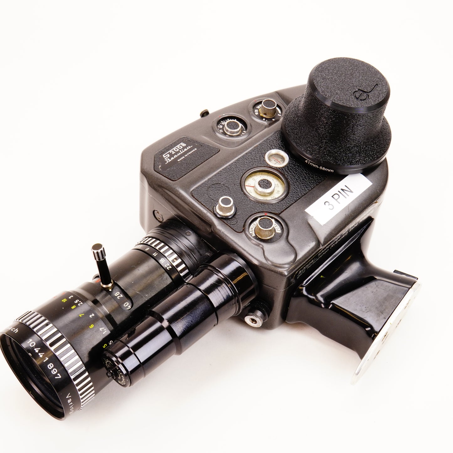 Battery adapter Beaulieu S2008 (3-Pin) - 4x AA rechargeable battery