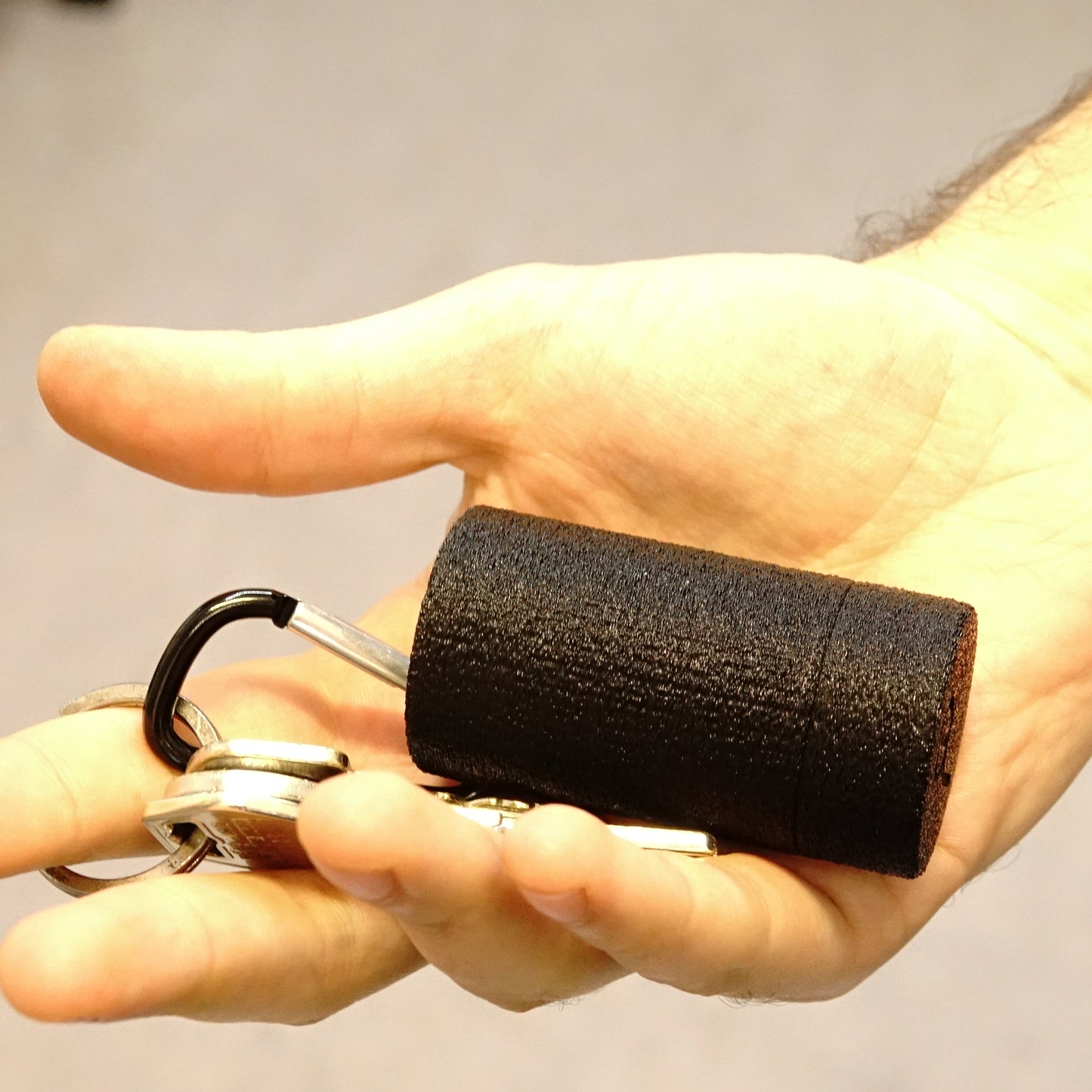 Portachiavi a barattolo per pellicola 35mm con moschettone per Kodak, Fuji, Ilford e altri