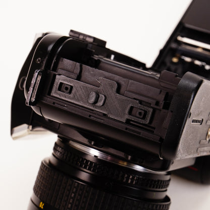 Gancho para tapa de batería para Nikon F-401, N4004, F-501 y N2020 (juego de 2)