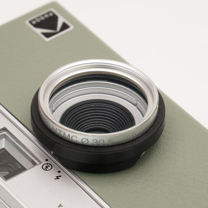 Cache d'objectif, adaptateur de filtre & protection de déclencheur pour Kodak Ektar H35