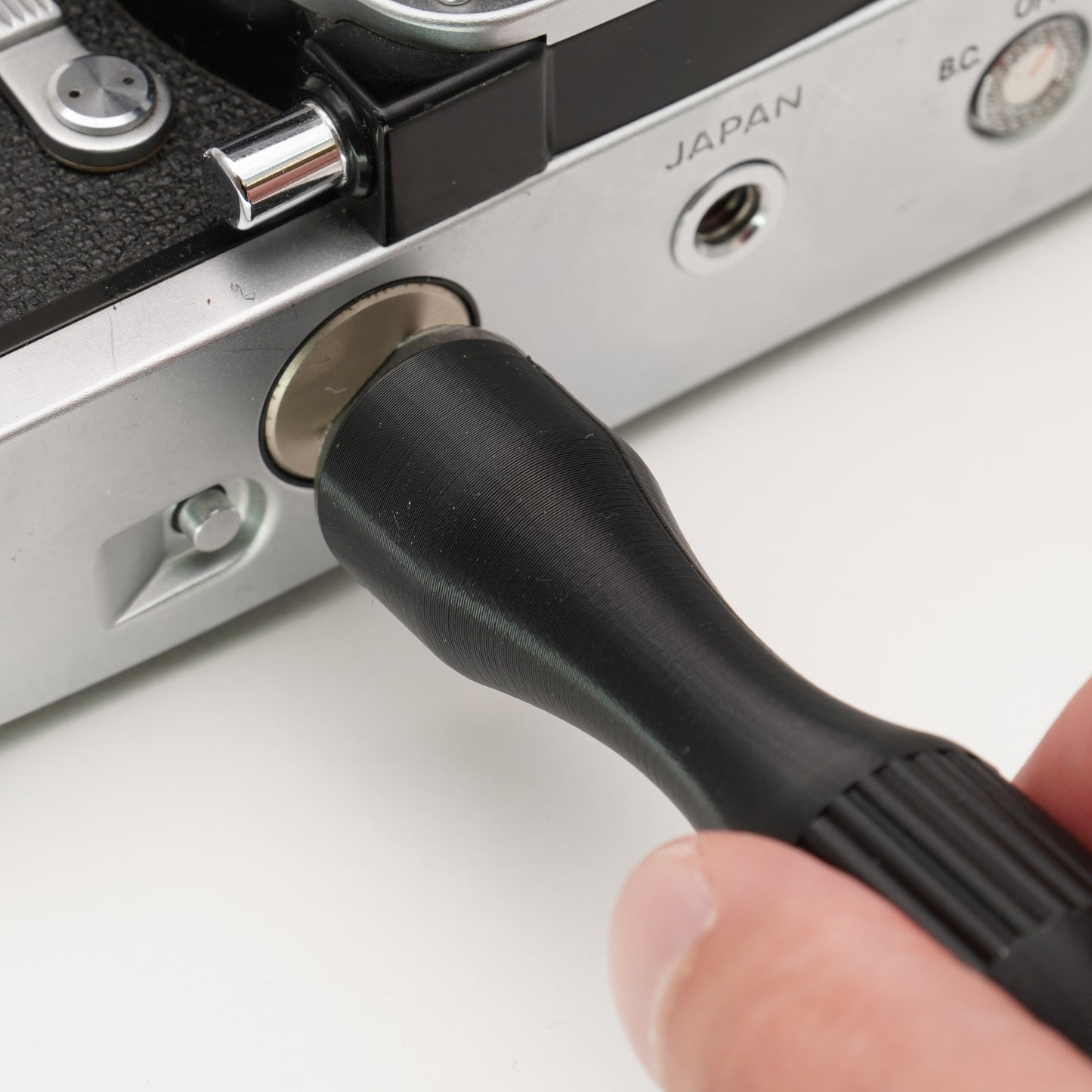 Battery compartment tool (1.7mm steel) for Rollei 35, Canon F-1 & Olympus OM