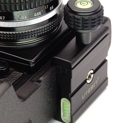 Handle with Arca Swiss Plate for Nikon F3