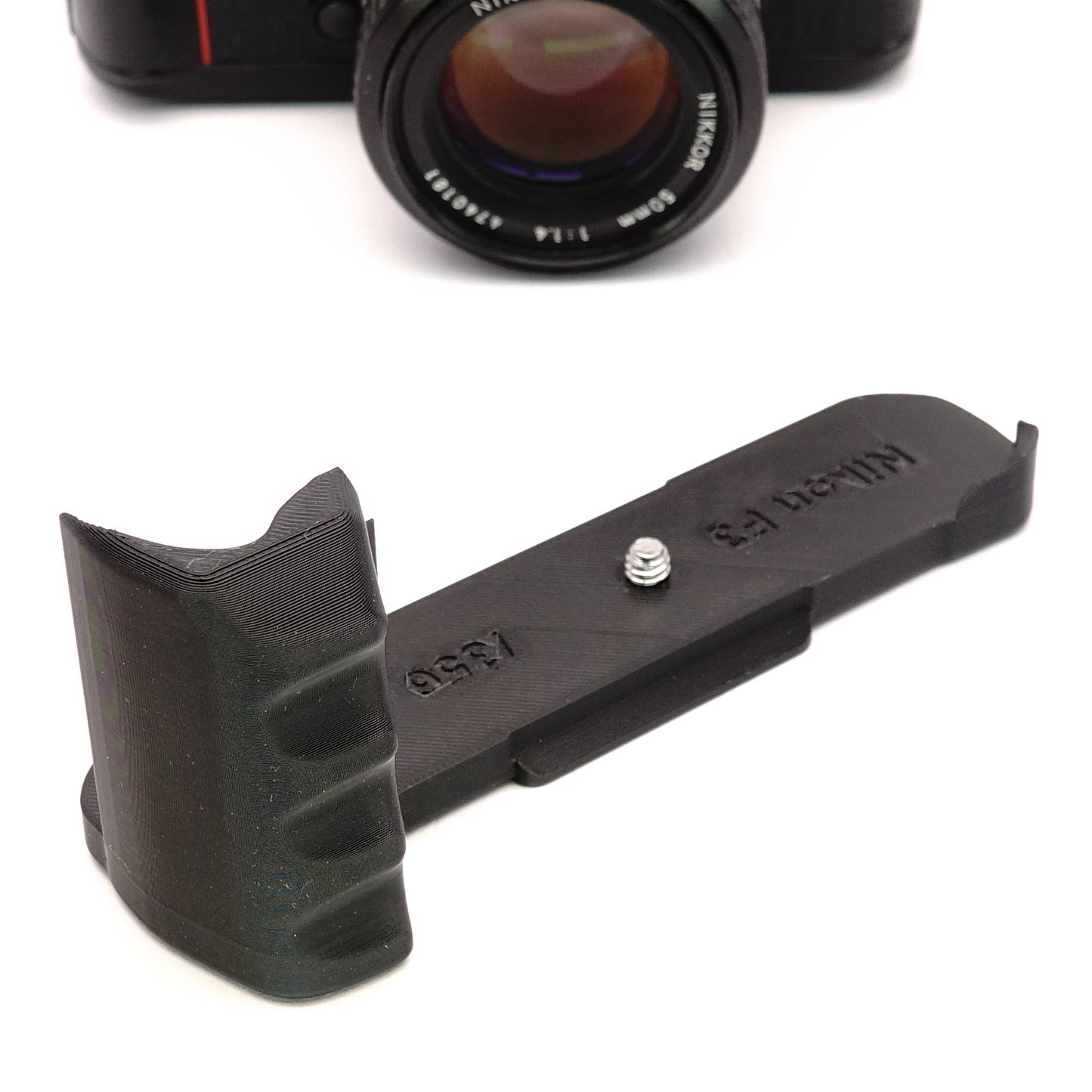 Handle with Arca Swiss Plate for Nikon F3