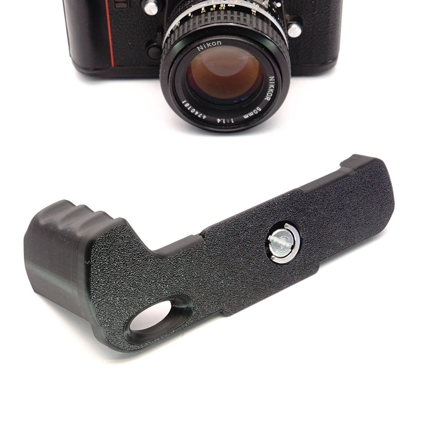 Handle with Arca Swiss Plate for Nikon F3