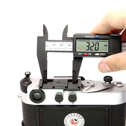 Double cold shoe adapter for light meter and external viewfinder