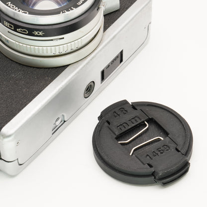 Objektivdeckel 48mm Snap-On für Canonet QL17 G-III & Canon FL