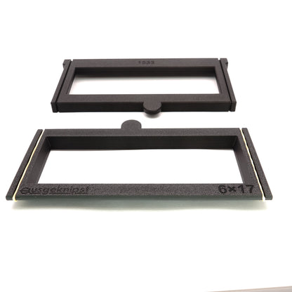 Film holder 6x17 panorama for Fuji G617, GX617 & medium format