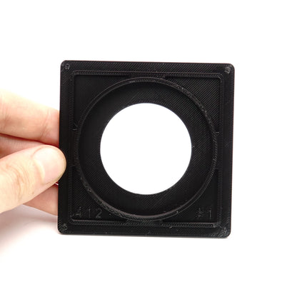 Placa de objetivo 80x80mm para Horseman 45FA, 45HD y VH