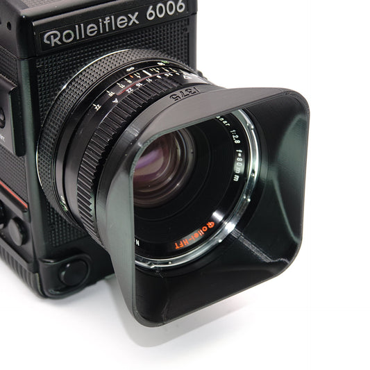 Lens hood Bay VI for Rolleiflex SL66 & 6000 40-60mm wide-angle lenses