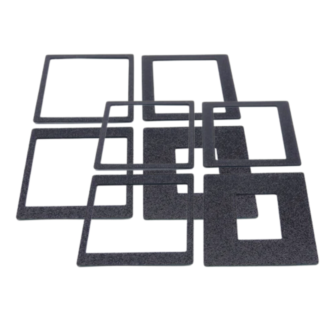 Set de masques négatifs 35mm-6x7 pour Durst M605, M601, M670 Unineg