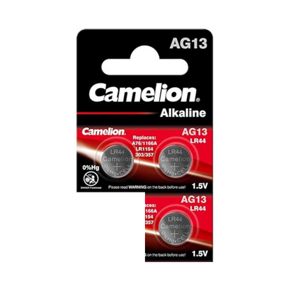 3x batterie LR44 1,5V per Minolta X-700, Nikon FE e Olympus OM-2