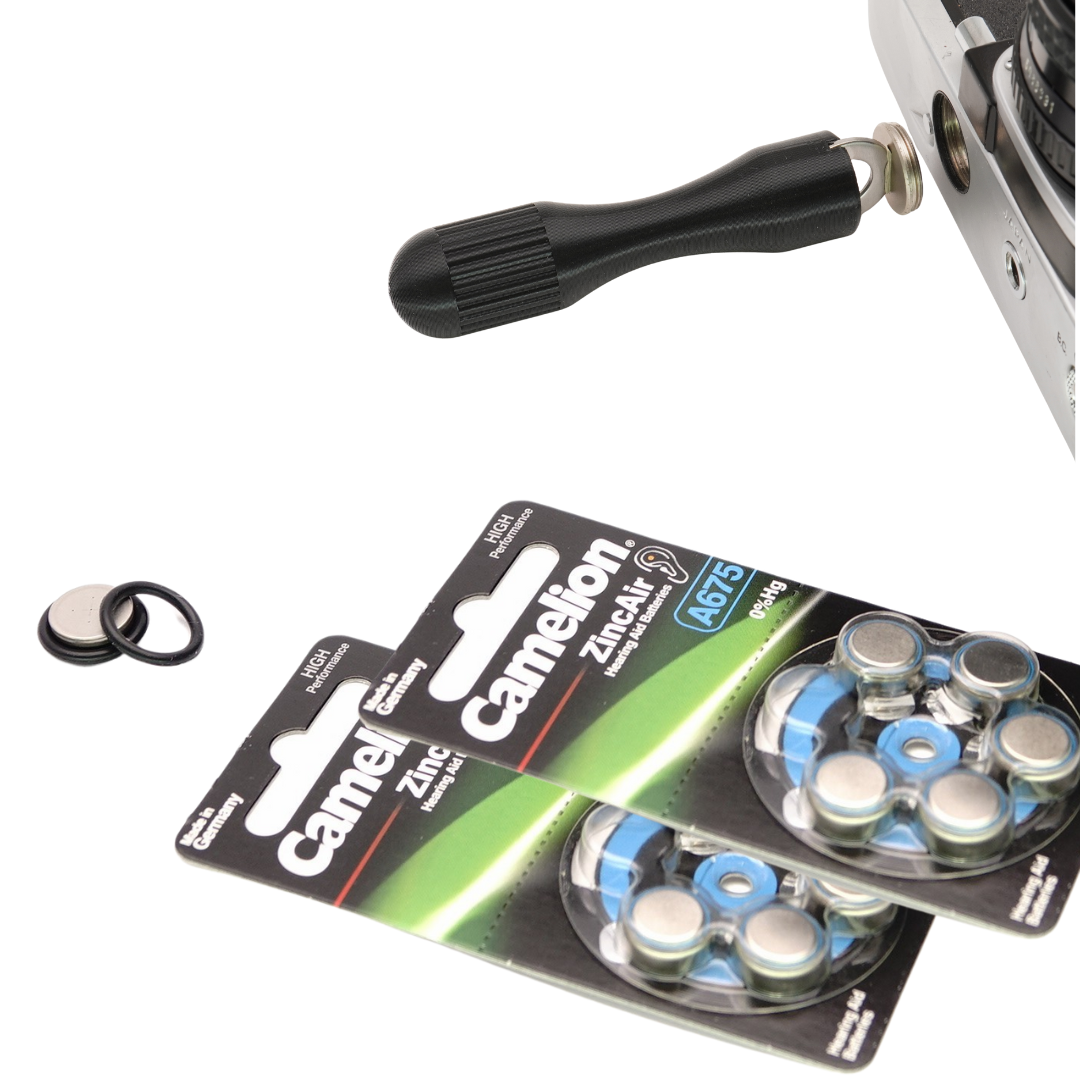 PX625 O-Ring Batterie-Adapter für Rollei 35, Olympus OM-1, Canon F-1 & Minolta SRT