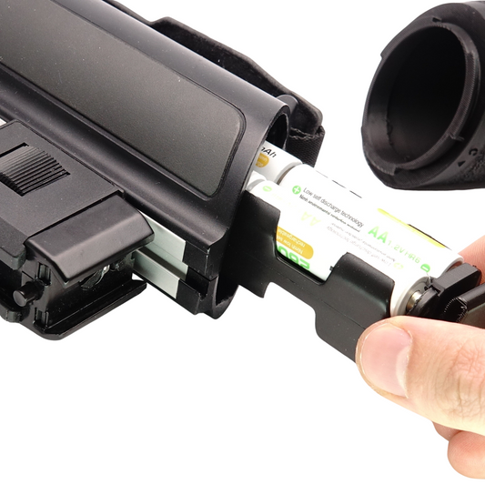 Battery holder 7x AA for Metz Mecablitz 76 MZ-5, 70 MZ-5, 50 MZ-5