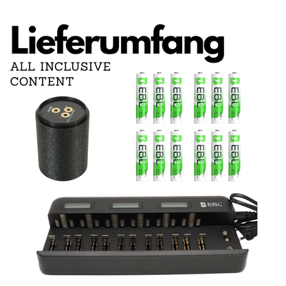 Akku-Adapter 6x AAA für Beaulieu 3008 S, 5008 S