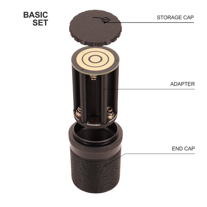 Adaptador de batería (6x AAA) para Beaulieu R16 y 2016