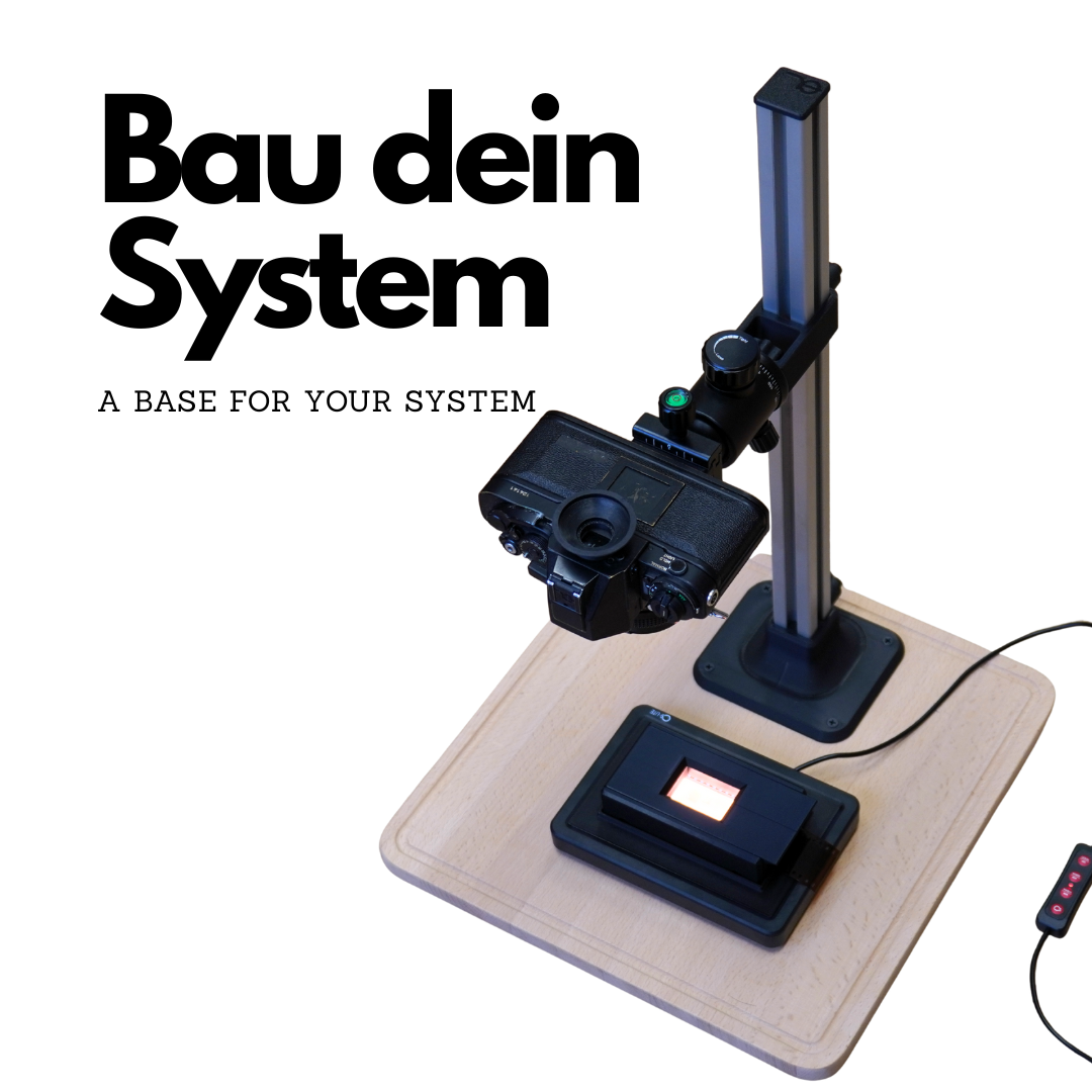 Modular Reproduction Stand "Copy Stand" for DSLR & Mirrorless Film Scanning