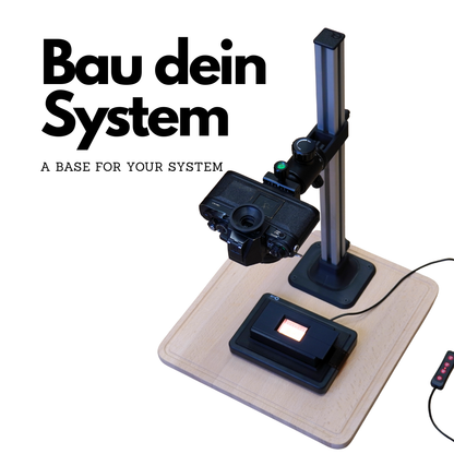 Modular Reproduction Stand "Copy Stand" for DSLR & Mirrorless Film Scanning