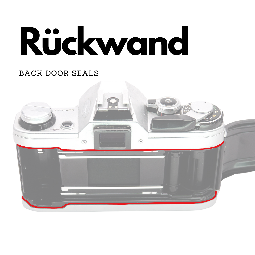 Set universale di guarnizioni per la luce con smorzatore dello specchio per Canon, Nikon, Minolta e Olympus