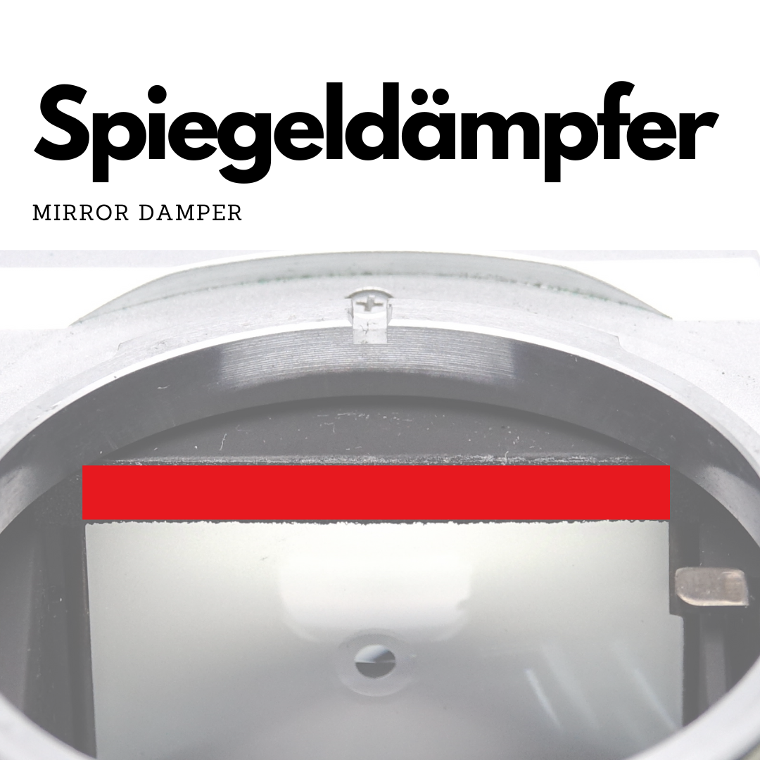 Set universale di guarnizioni per la luce con smorzatore dello specchio per Canon, Nikon, Minolta e Olympus