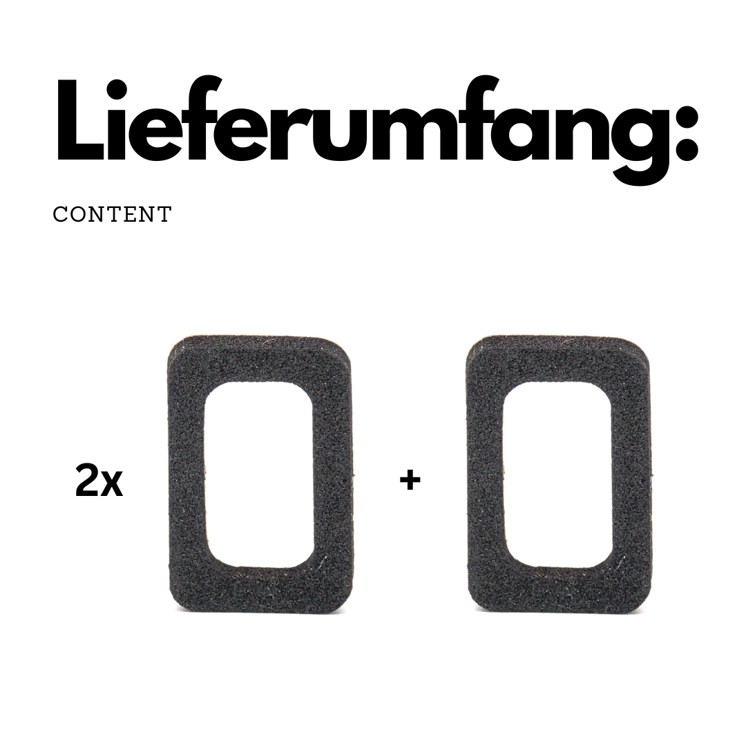 Junta de luz con ventana de visualización (set de 2) para Leica R, Contax G y Ricoh GR